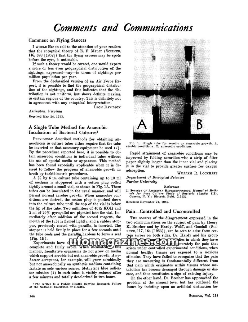 Cover of American Association for the Advancement of Science issue 118: Science