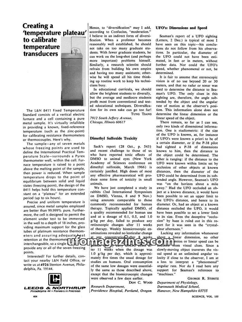 Cover of American Association for the Advancement of Science issue 155: SCIENCE