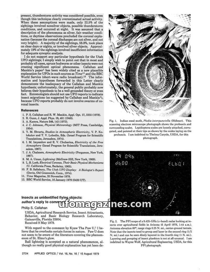 Cover of Optical Society of America issue 16: APPLIED OPTICS