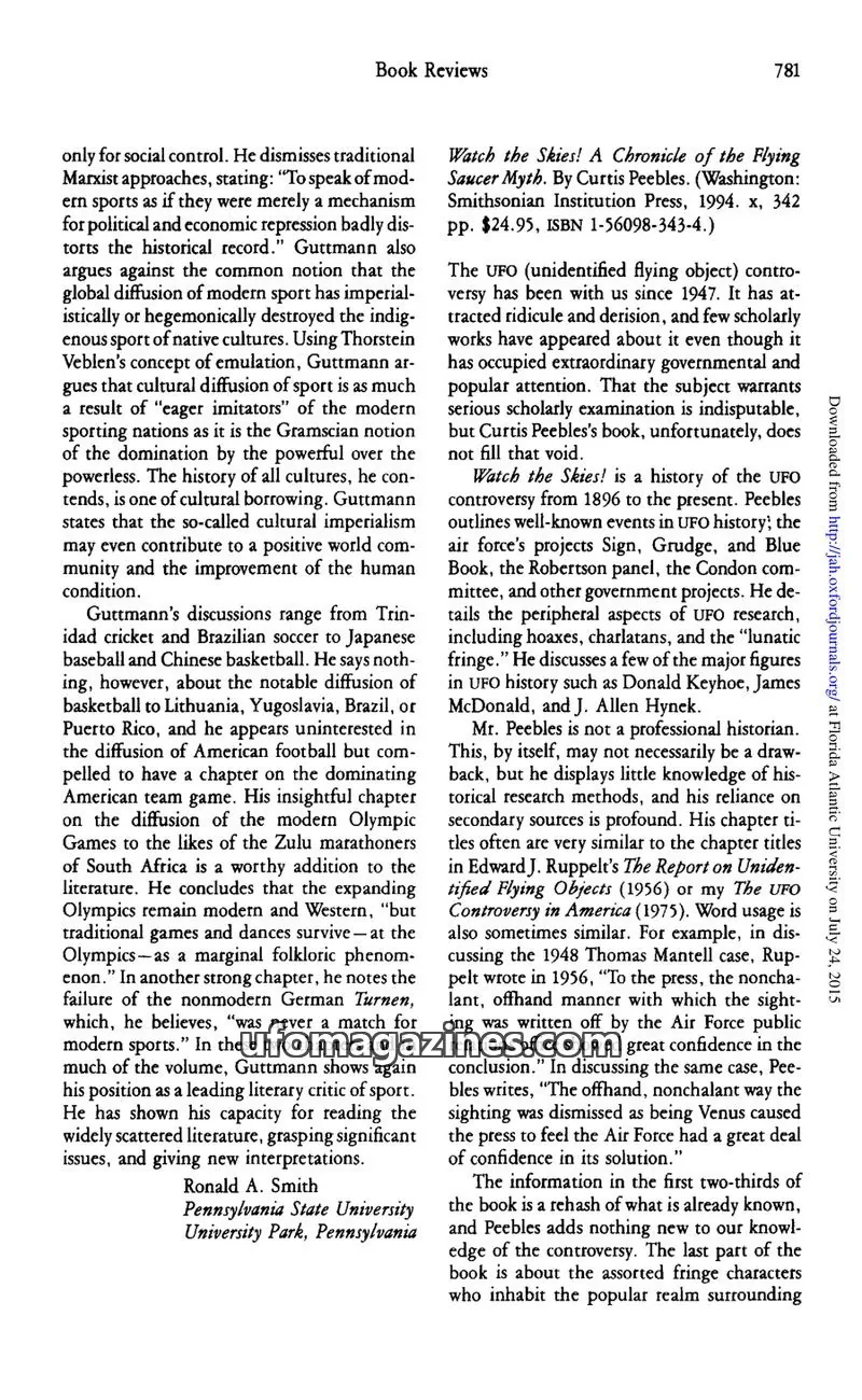Cover of Scientific Journal Articles issue 781-782: The Journal of American History