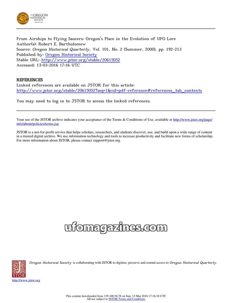 Cover of Oregon Historical Society issue Vol. 101, No. 2: Oregon Historical Quarterly