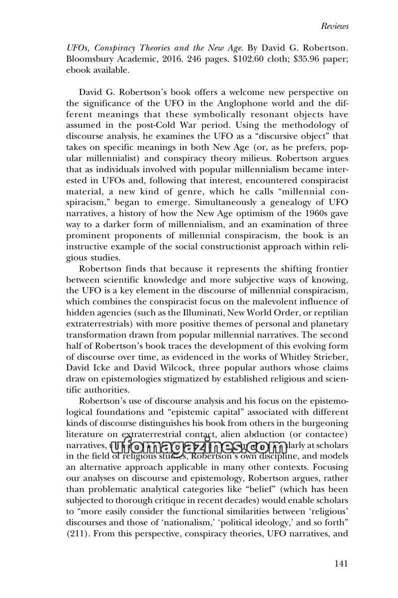 Cover of University of California Press issue 4: Nova Religio