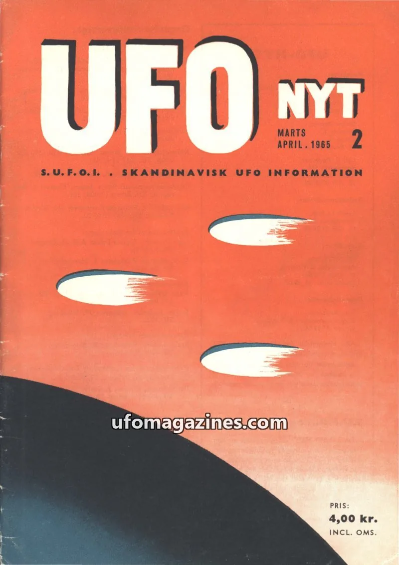 Cover of UFO Nyt (SUFOI) issue 2: UFO NYT