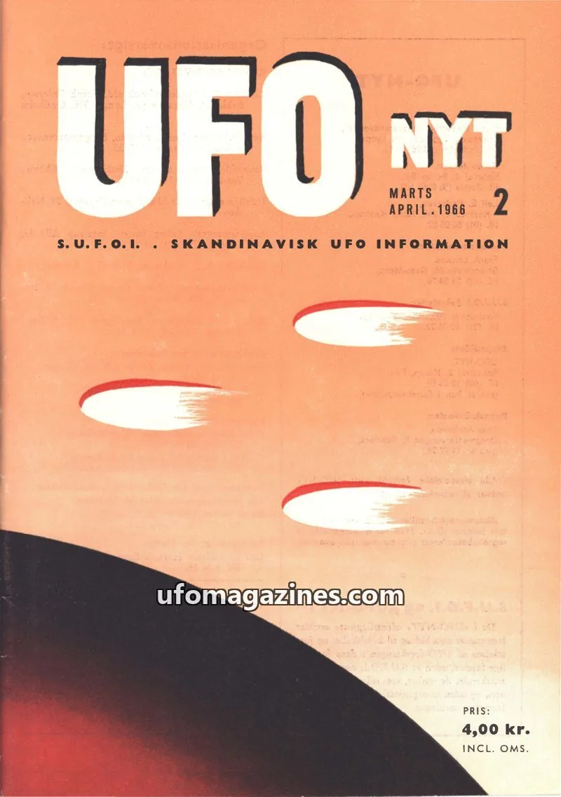 Cover of UFO Nyt (SUFOI) issue 2: UFO NYT