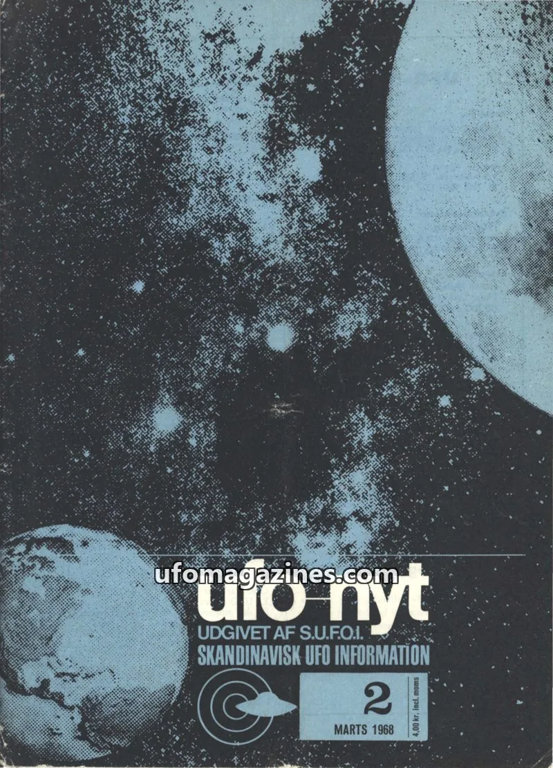 Cover of UFO Nyt (SUFOI) issue 2: ufo nyt
