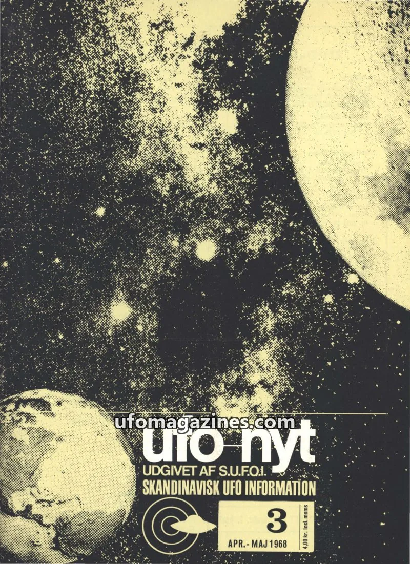 Cover of UFO Nyt (SUFOI) issue 3: ufo nyt