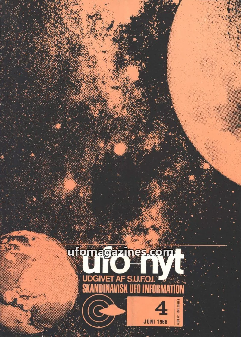 Cover of UFO Nyt (SUFOI) issue 4: UFO-NYT