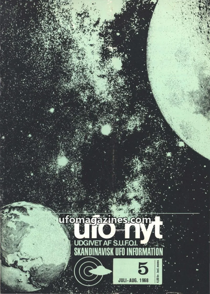 Cover of UFO Nyt (SUFOI) issue 5: ufo nyt