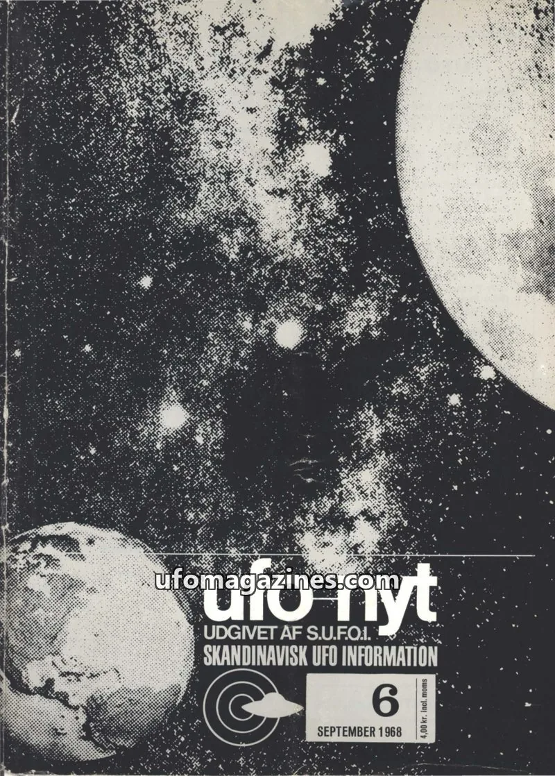Cover of UFO Nyt (SUFOI) issue 6: ufo nyt
