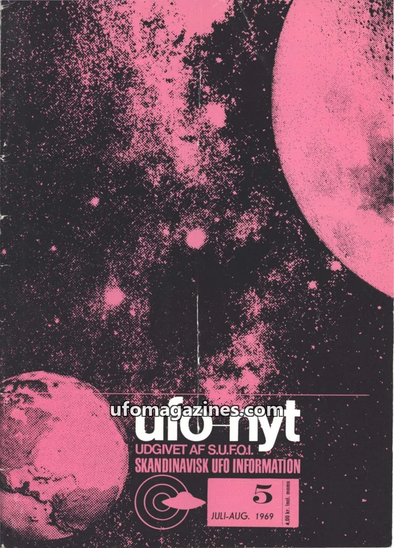 Cover of UFO Nyt (SUFOI) issue 5: UFO-NYT