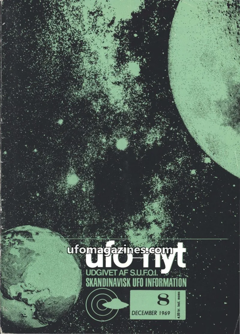 Cover of UFO Nyt (SUFOI) issue 8: ufo nyt