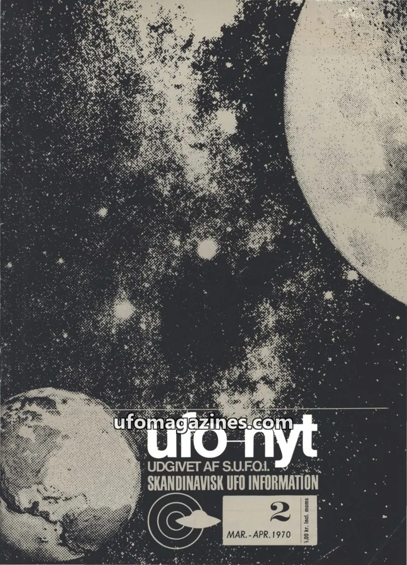 Cover of UFO Nyt (SUFOI) issue 2: ufo nyt