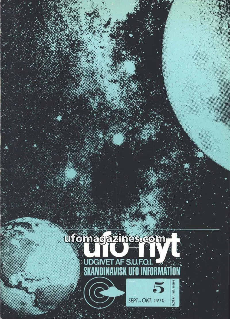 Cover of UFO Nyt (SUFOI) issue 5: UFO-NYT
