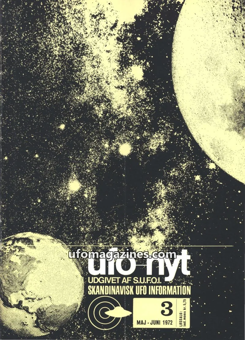 Cover of UFO Nyt (SUFOI) issue 3: ufo nyt