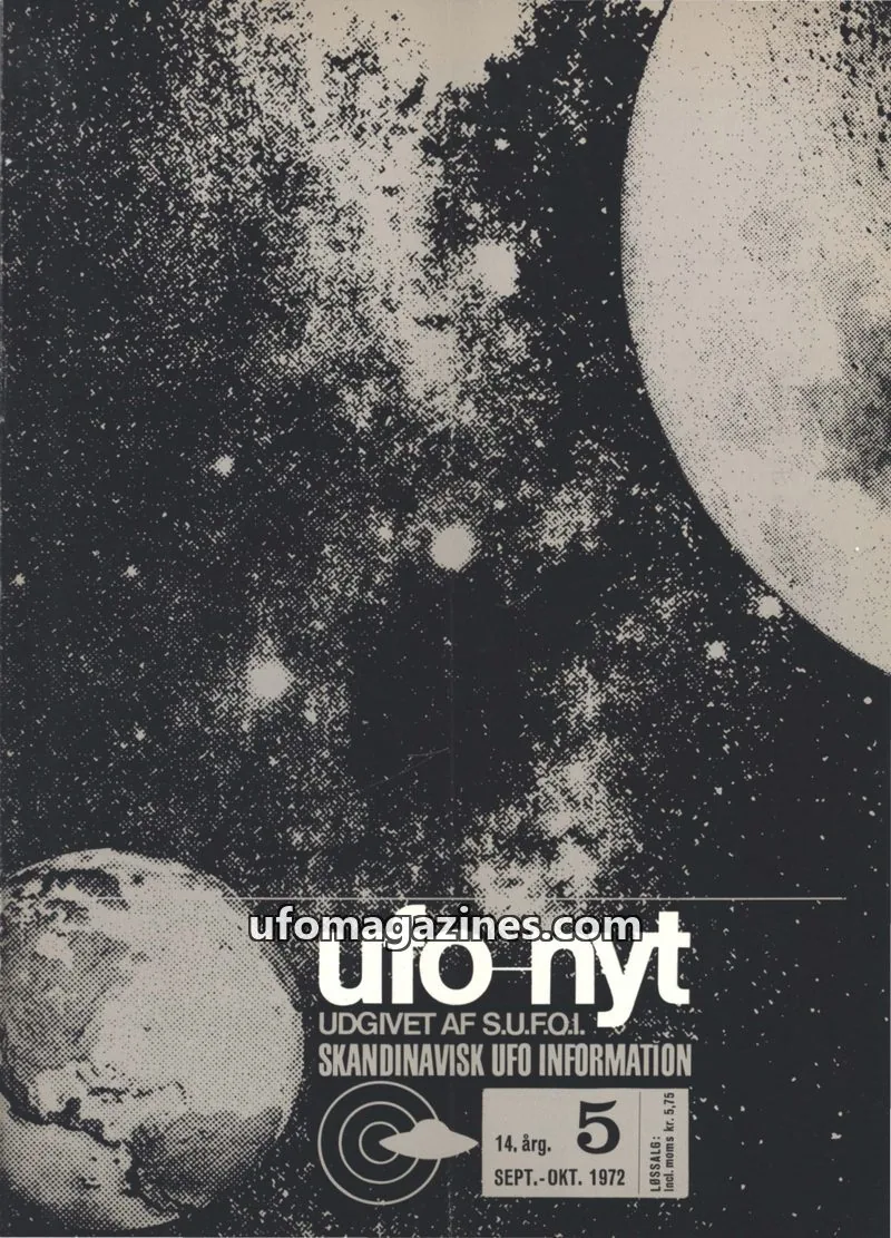 Cover of UFO Nyt (SUFOI) issue 5: ufo nyt