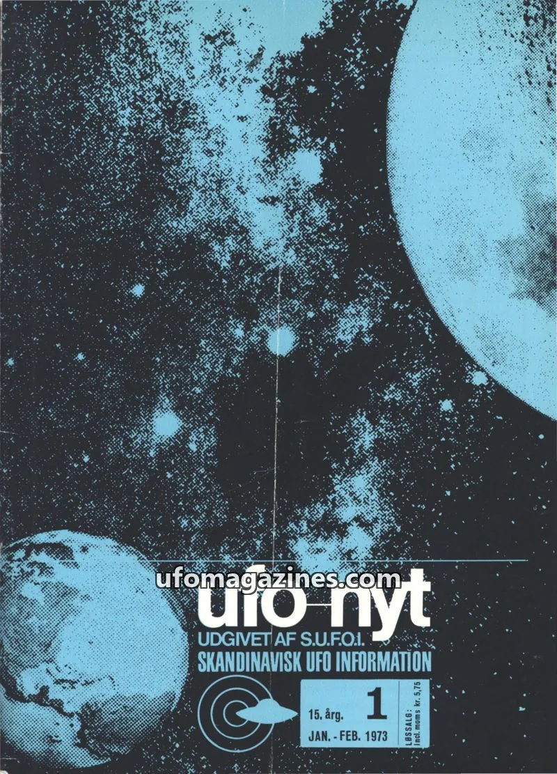 Cover of UFO Nyt (SUFOI) issue 1: ufo nyt