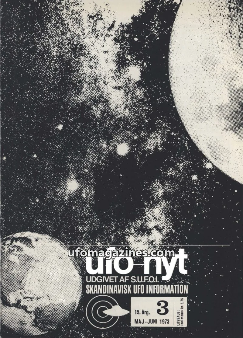 Cover of UFO Nyt (SUFOI) issue 3: UFO NYT