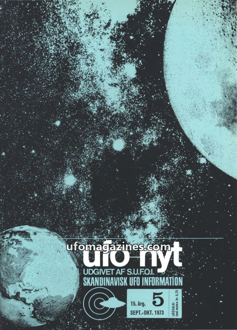 Cover of UFO Nyt (SUFOI) issue 5: UFO NYT