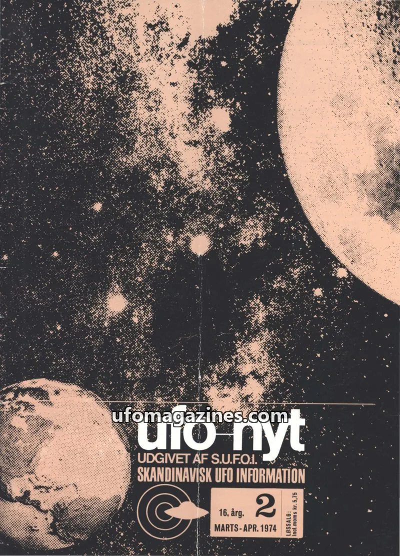 Cover of UFO Nyt (SUFOI) issue 2: ufo nyt