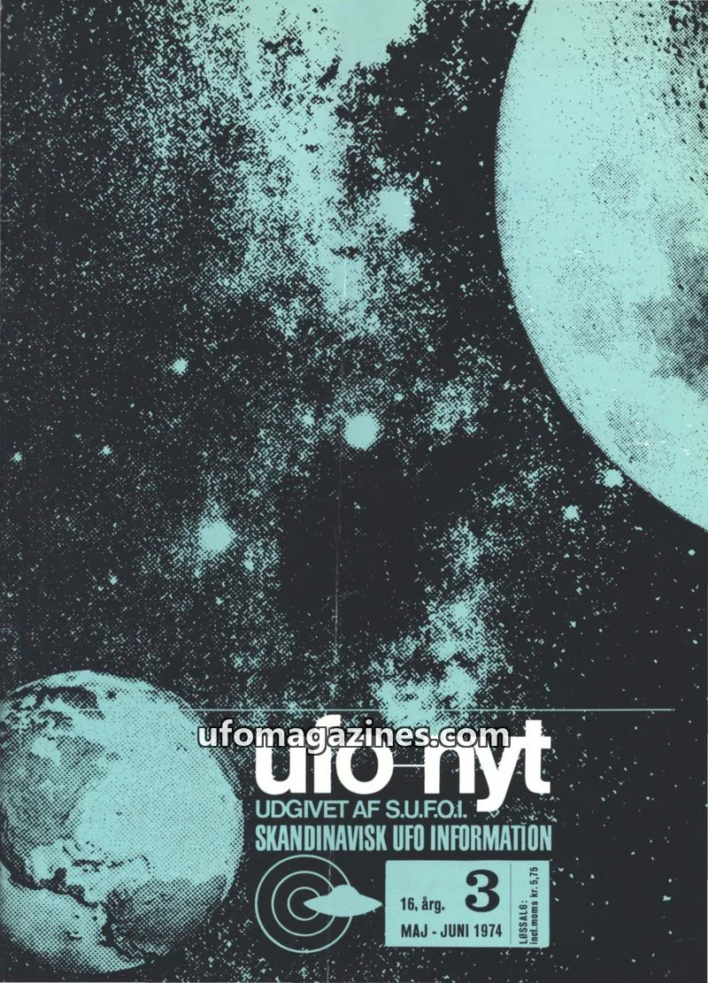 Cover of UFO Nyt (SUFOI) issue 3: ufo nyt