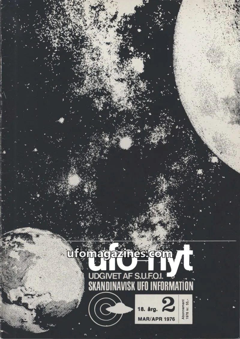 Cover of UFO Nyt (SUFOI) issue 2: ufo nyt