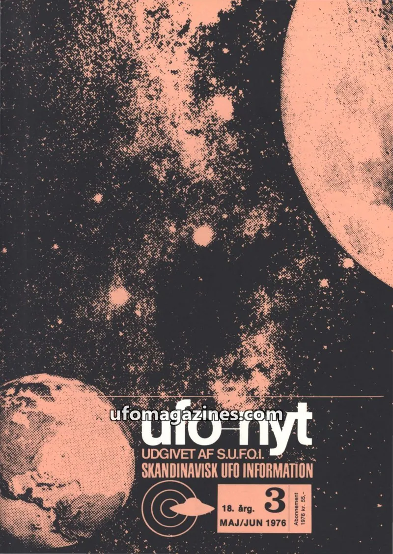 Cover of UFO Nyt (SUFOI) issue 3: ufo nyt