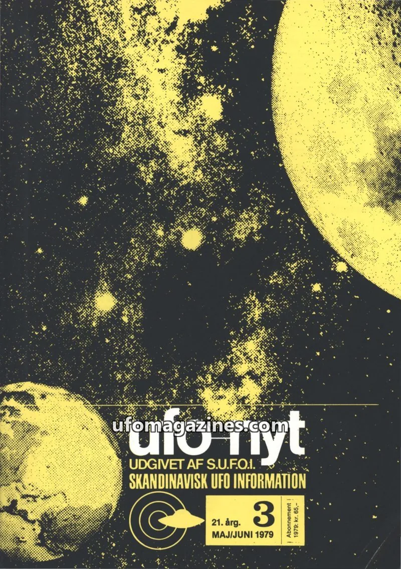 Cover of UFO Nyt (SUFOI) issue 3: ufo nyt
