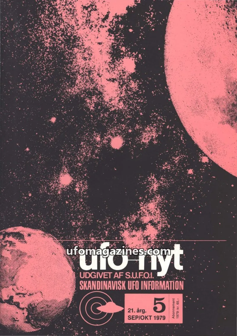 Cover of UFO Nyt (SUFOI) issue 5: ufo nyt