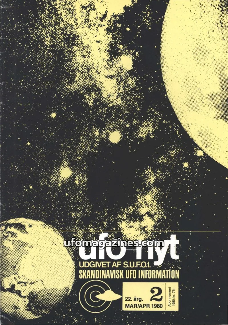 Cover of UFO Nyt (SUFOI) issue 2: ufo nyt