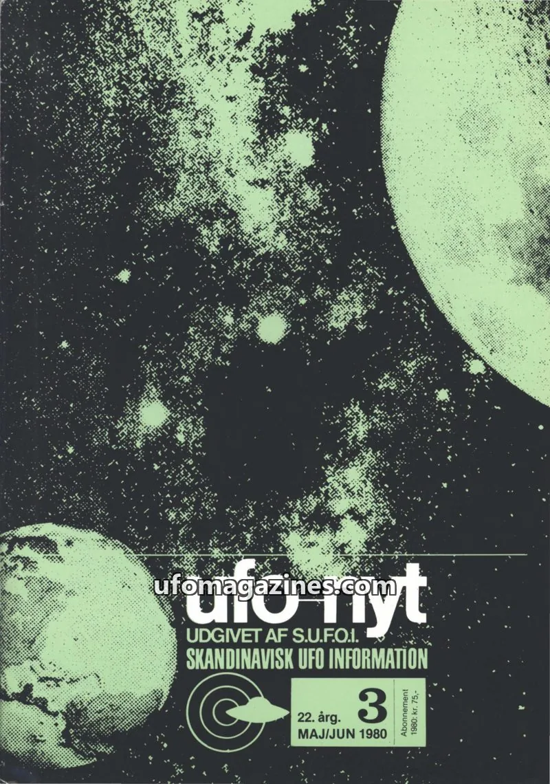 Cover of UFO Nyt (SUFOI) issue 3: ufo nyt