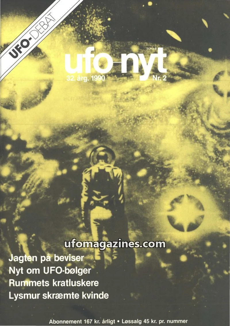 Cover of UFO Nyt (SUFOI) issue 2: ufo nyt