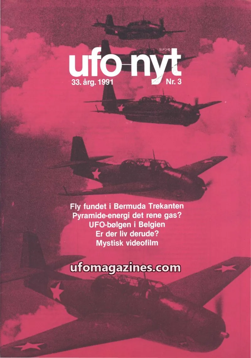 Cover of SUFOI issue Nr. 3: ufo nyt
