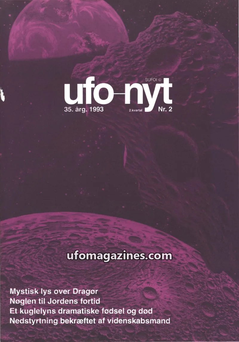 Cover of SUFOI issue 2: ufo nyt