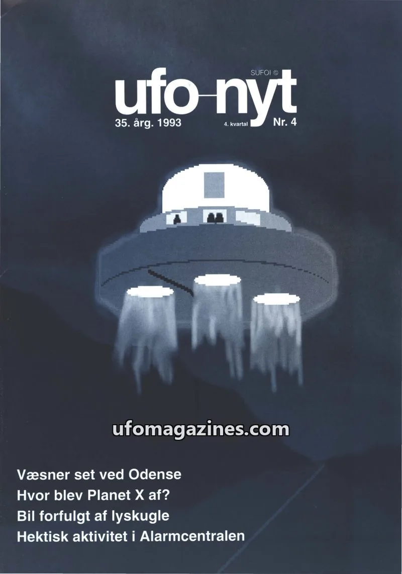 Cover of SUFOI issue Nr. 4: ufo-nyt