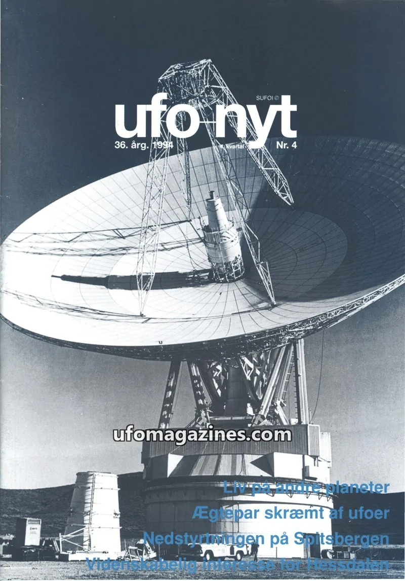 Cover of SUFOI issue Nr. 4: ufo nyt