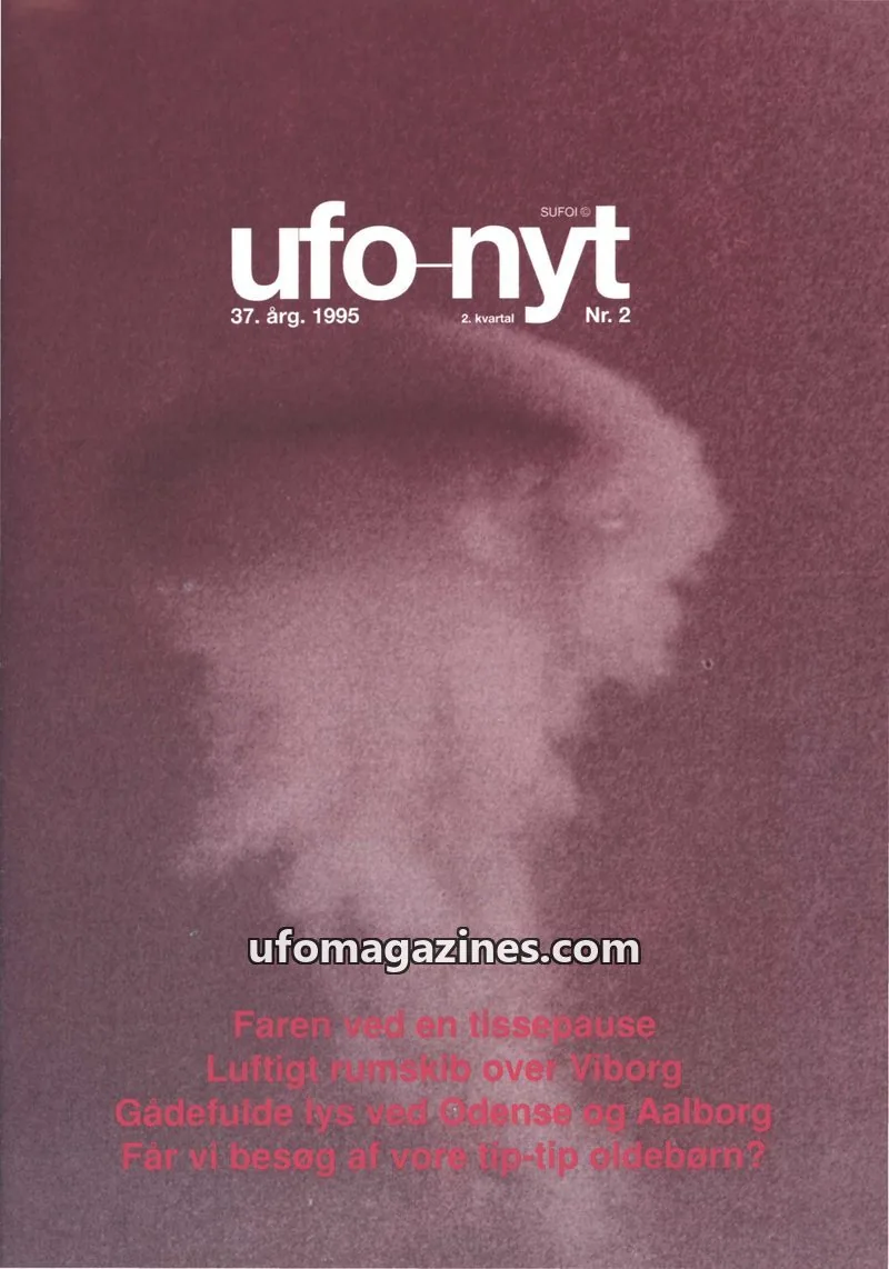 Cover of SUFOI issue Nr. 2: ufo nyt