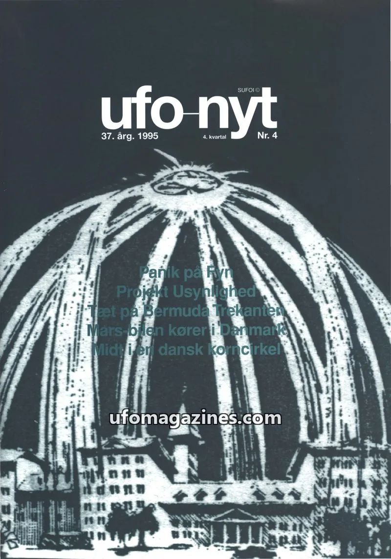 Cover of SUFOI issue 4. kvartal: ufo nyt