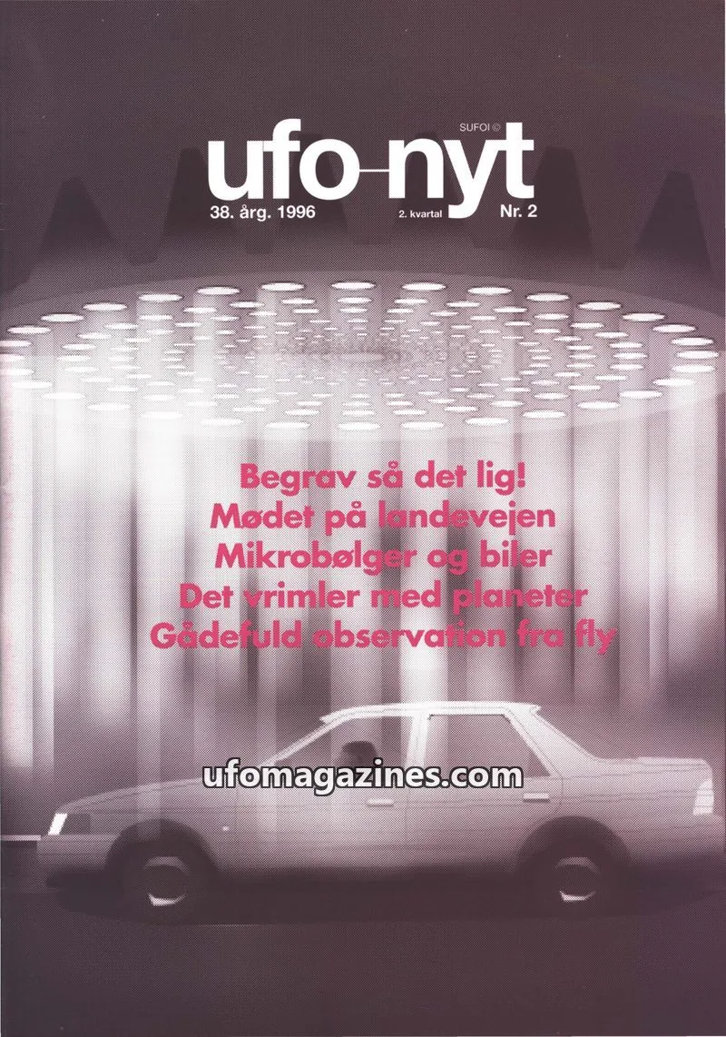 Cover of SUFOI issue Nr. 2: ufo nyt
