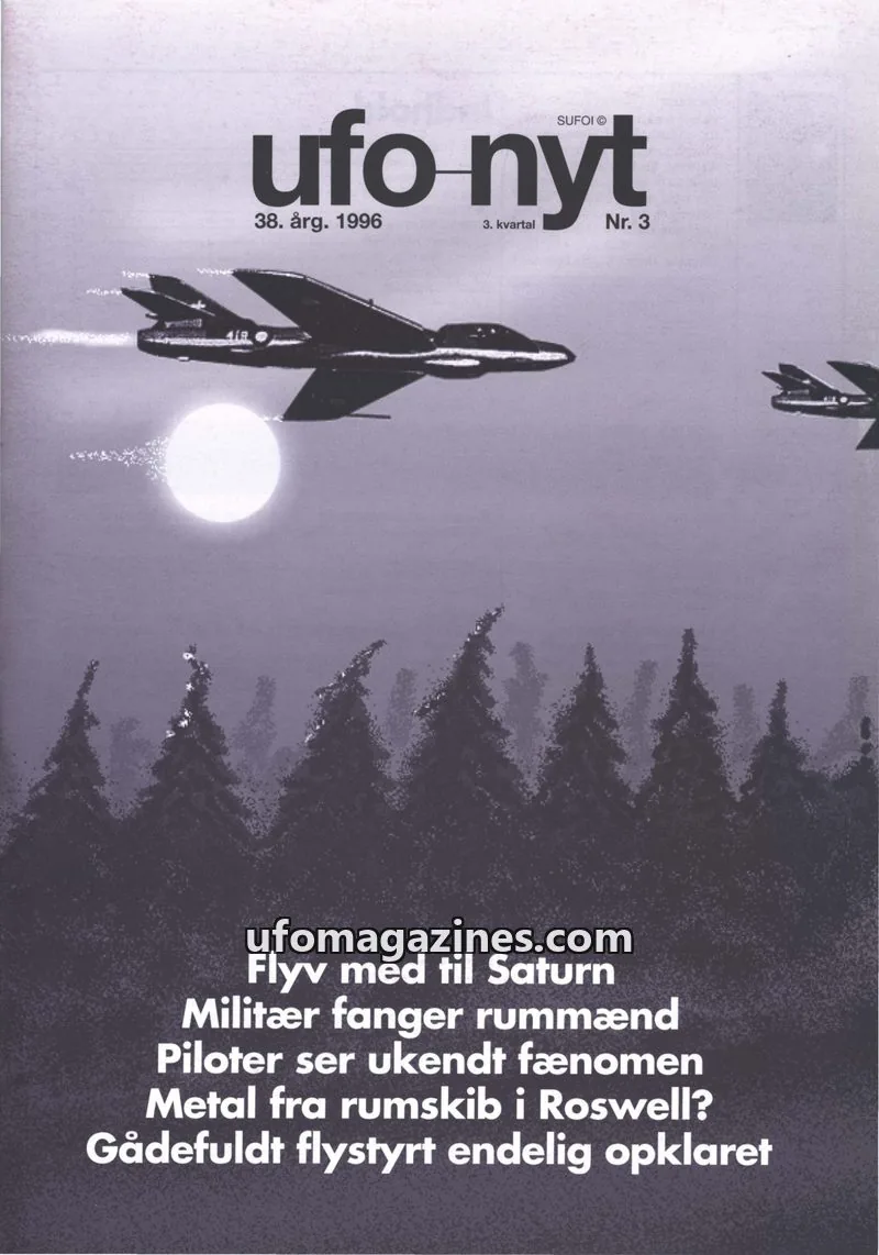 Cover of SUFOI issue Nr. 3: ufo-nyt