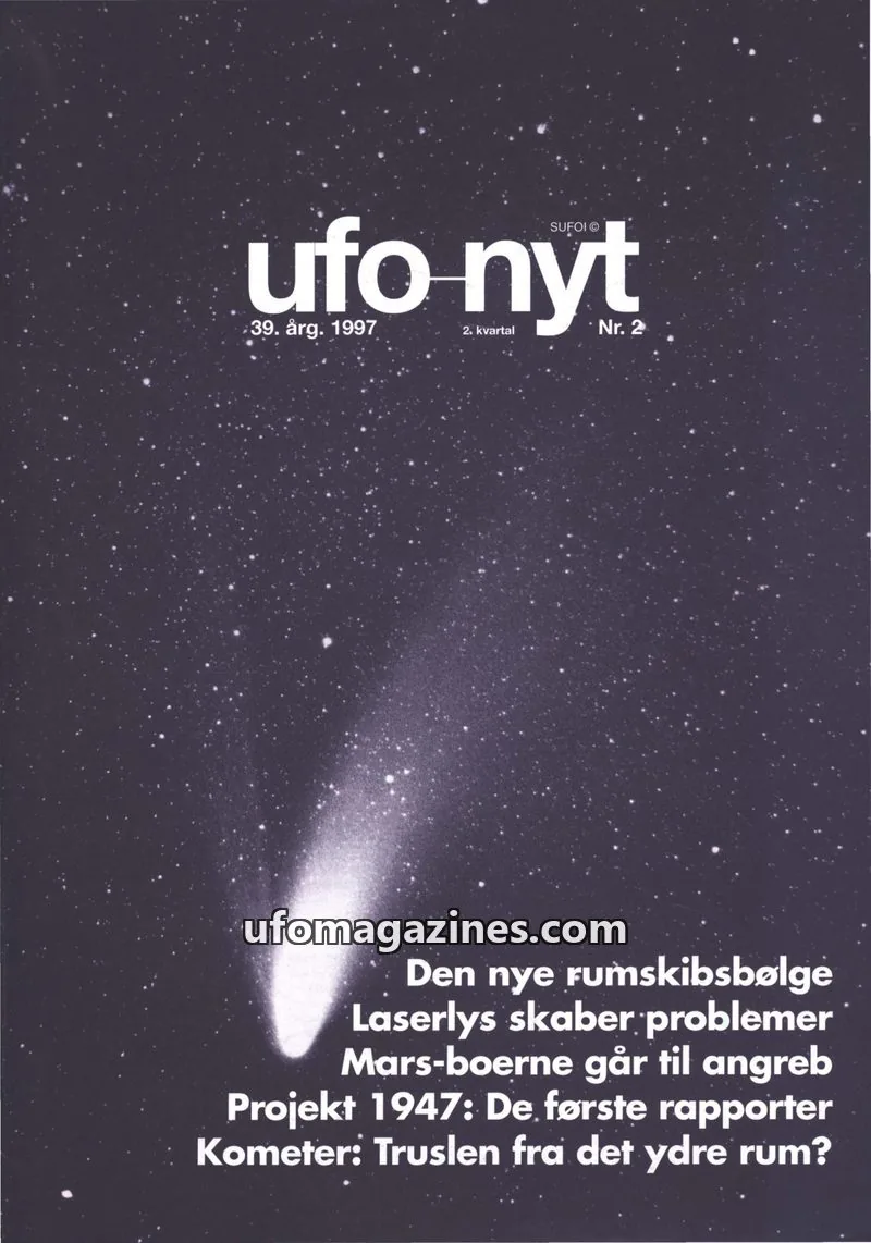 Cover of UFO Nyt (SUFOI) issue 2: ufo-nyt