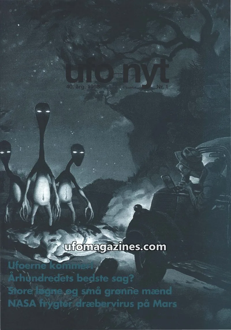 Cover of SUFOI issue 1/98: UFO NYT