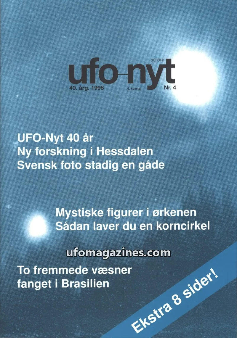 Cover of SUFOI issue 4: UFO-Nyt