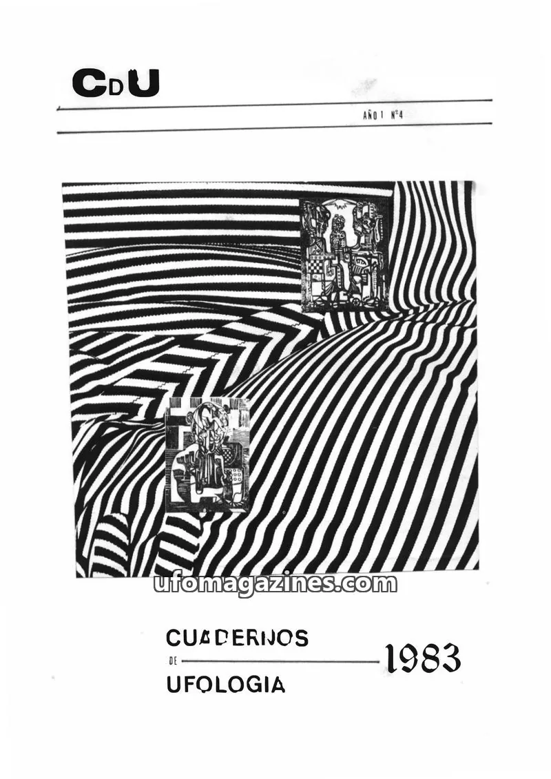 Cover of Cuadernos de Ufologia (Fundacion Anomalia) issue 4: CUADERNOS DE UFOLOGIA