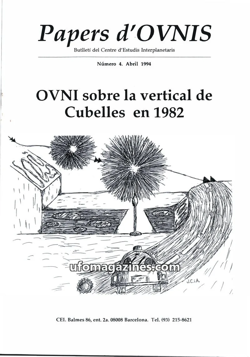 Cover of Papers d'Ovnis (CEI, eISSN 2604-1391) issue 4: Papers d'OVNIS