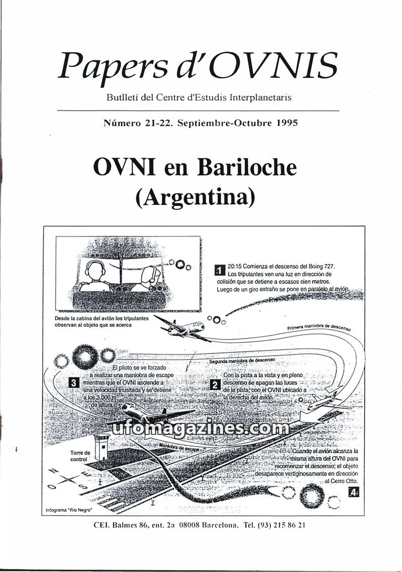 Cover of Papers d'Ovnis (CEI, eISSN 2604-1391) issue 21-22: Papers d'OVNIS