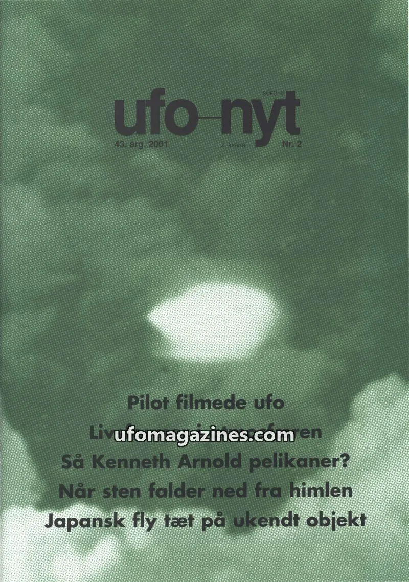 Cover of SUFOI issue Nr. 2: ufo-nyt
