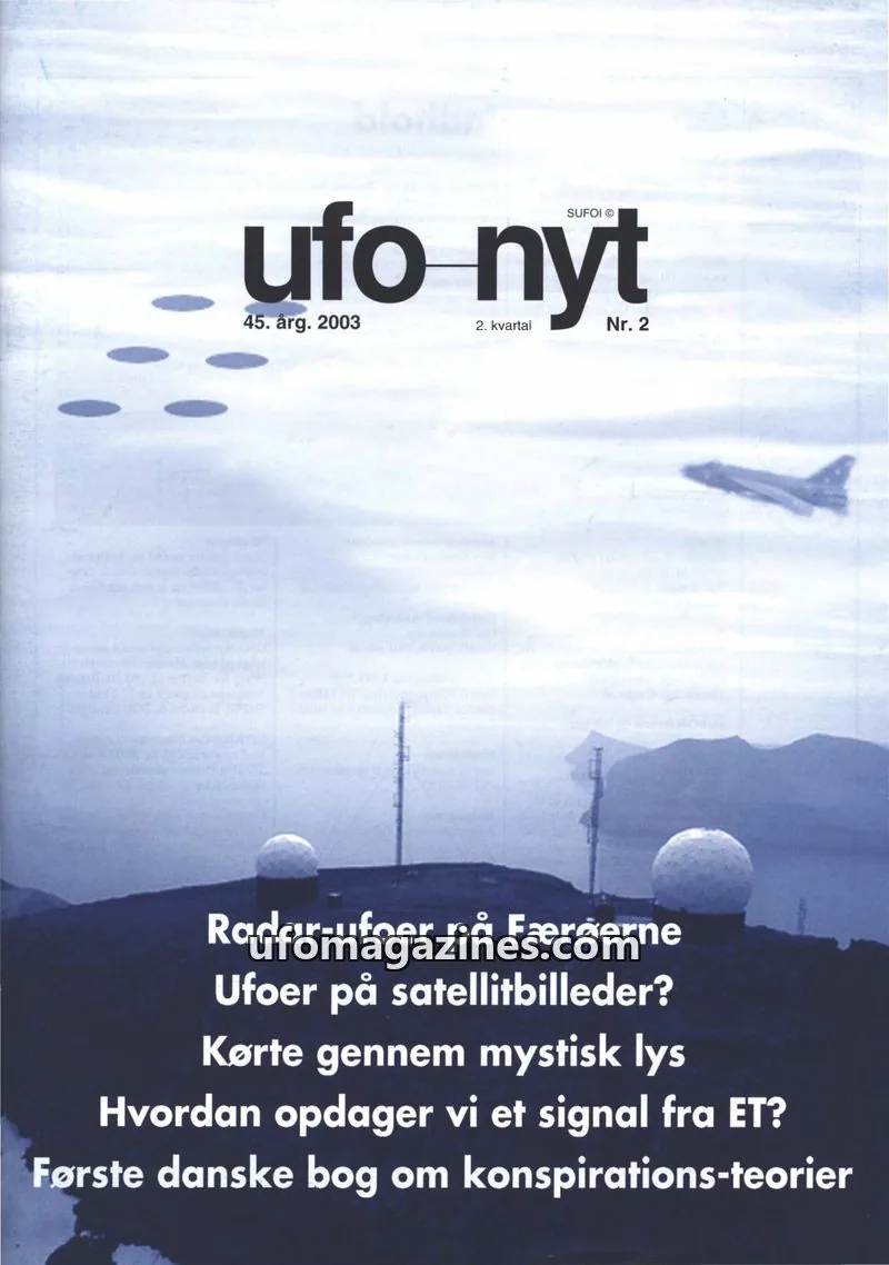 Cover of SUFOI issue 2: ufo nyt