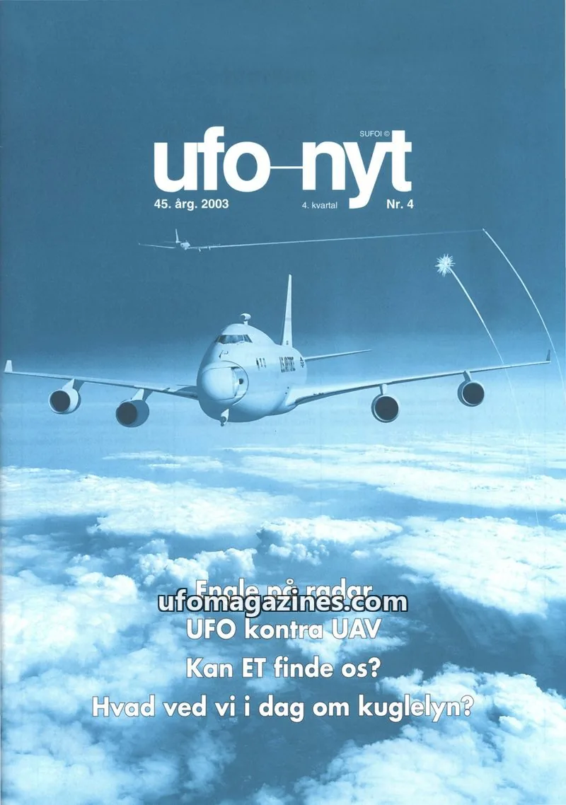Cover of SUFOI issue 4: ufo-nyt