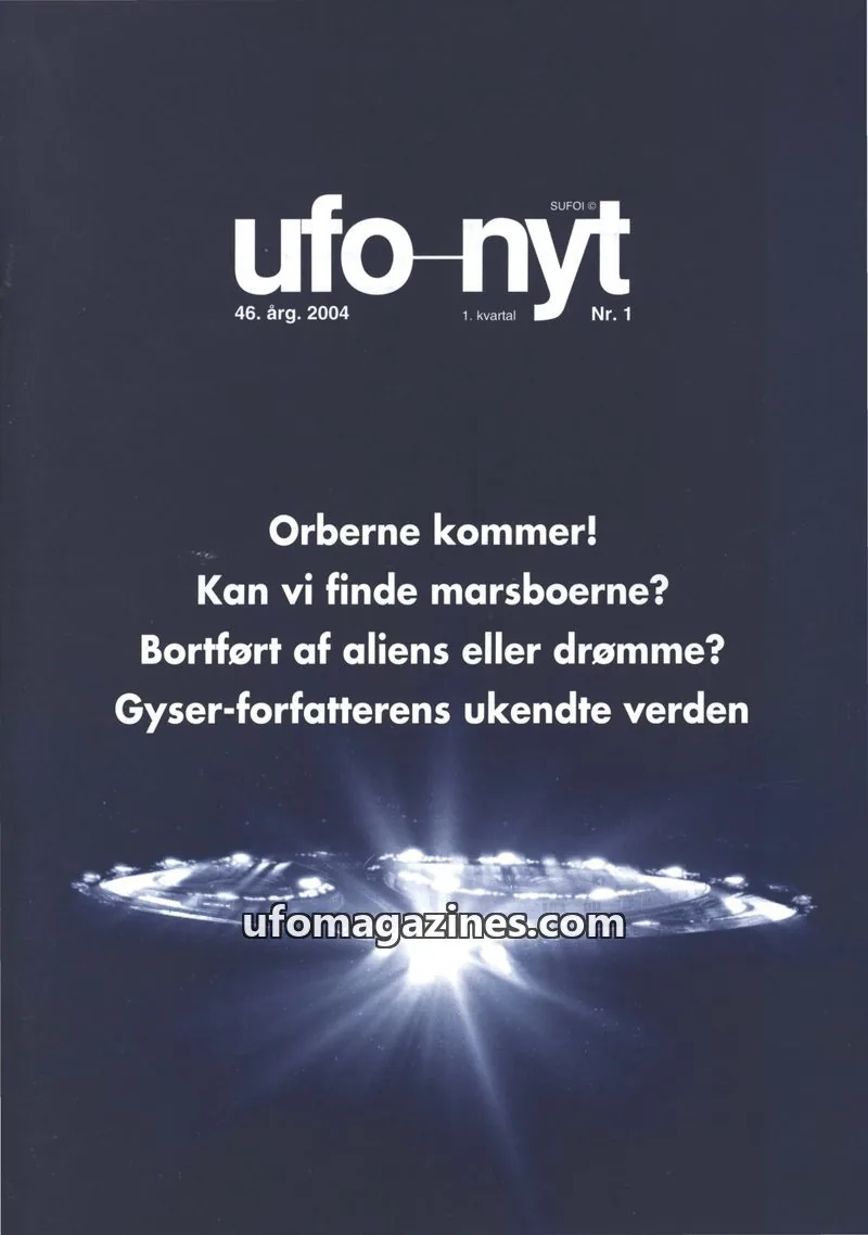 Cover of SUFOI issue 1: ufo-nyt