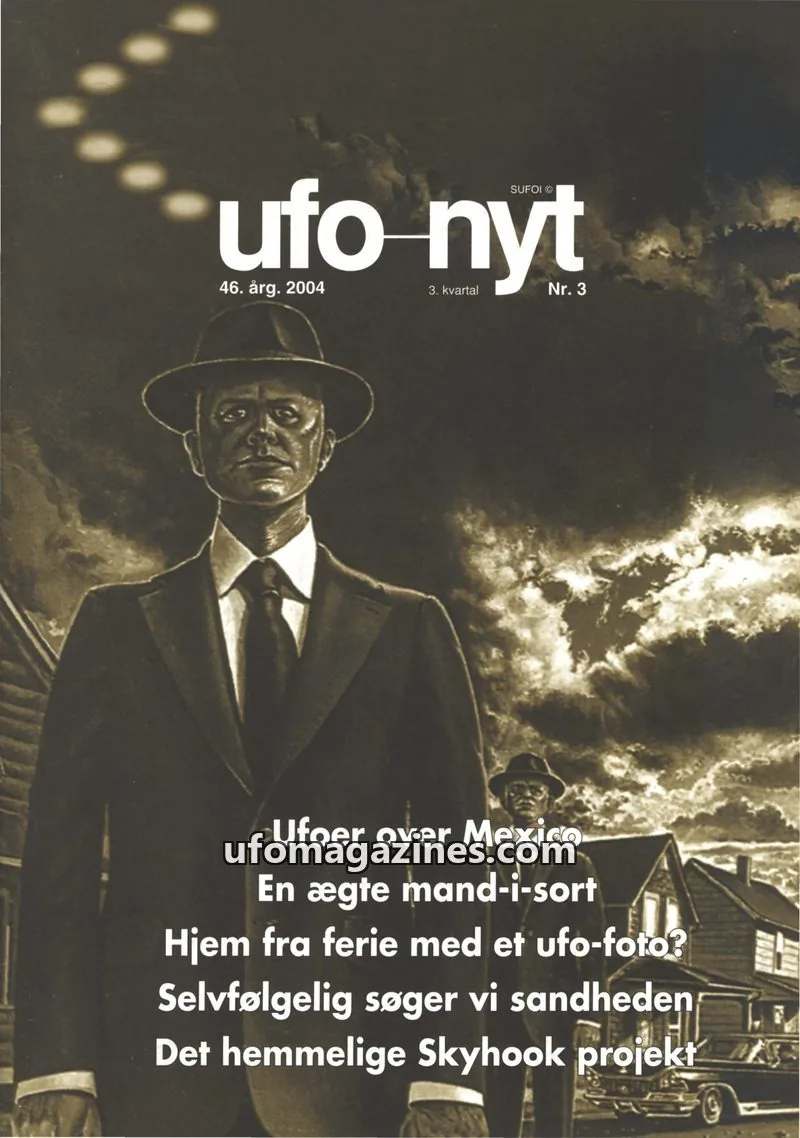 Cover of UFO Nyt (SUFOI) issue Nr. 3: ufo-nyt